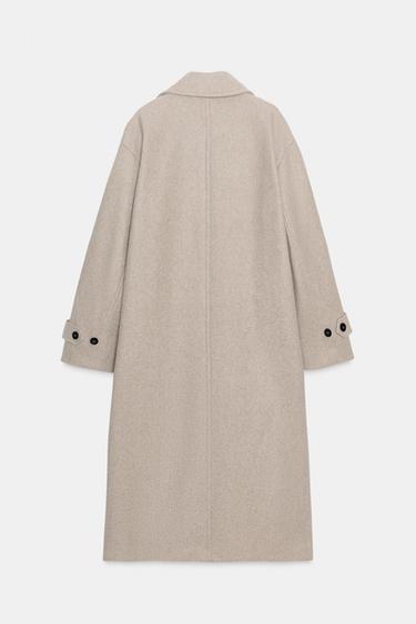 MANTEAU OVERSIZE SOFT - Beige de Zara - Image 6