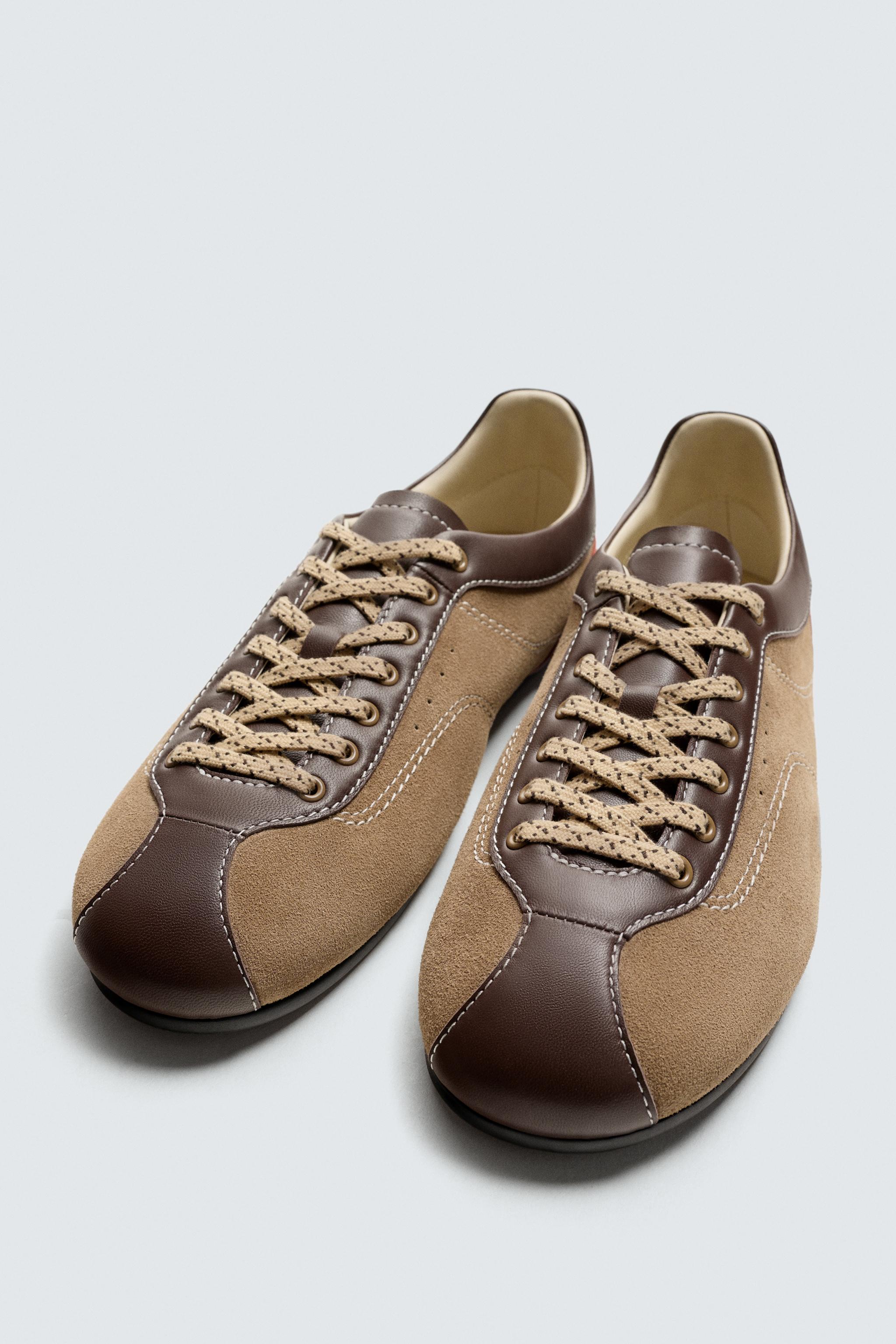 タグ付き新品 ZARAのレザーシューズ×HARRY LAMBERT 41サイズ タグ付き新品 ZARAのレザーシューズ×HARRY LAMBERT 41サイズ