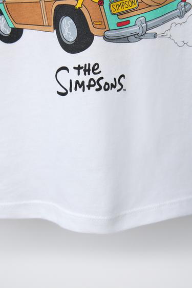 T-SHIRT CARAVANE THE SIMPSONS ™ MATT GROENING - Blanc de Zara - Image 3