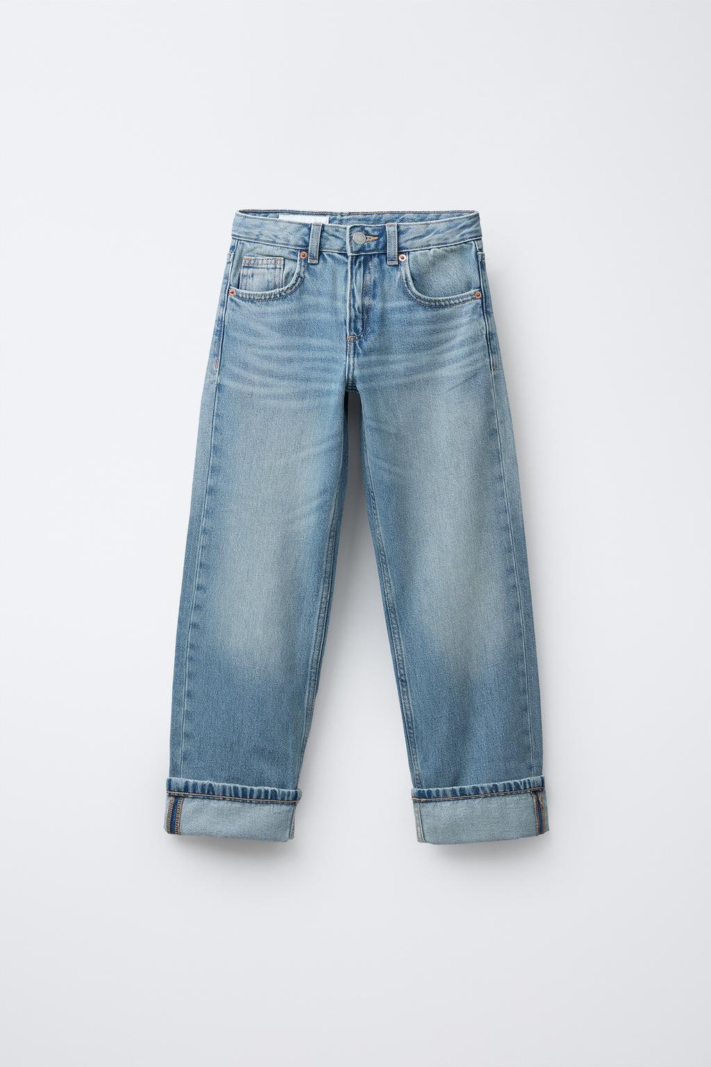 JEANS STRAIGHT PARCHES CORAZONES