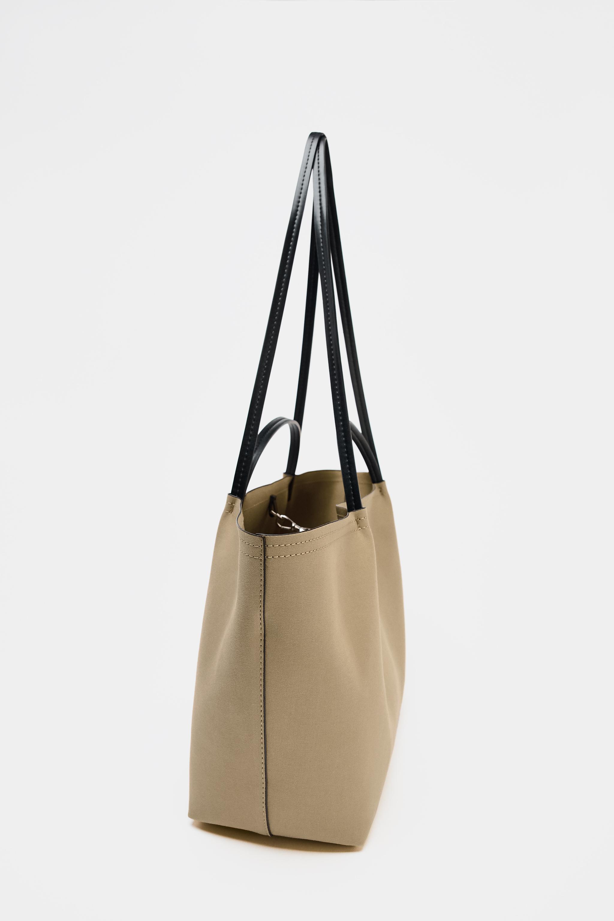 【ZARA】ダブルハンドルショッパートートバッグ 6016/510/718 ZARA】ダブルハンドルショッパートートバッグ 6016/510/718