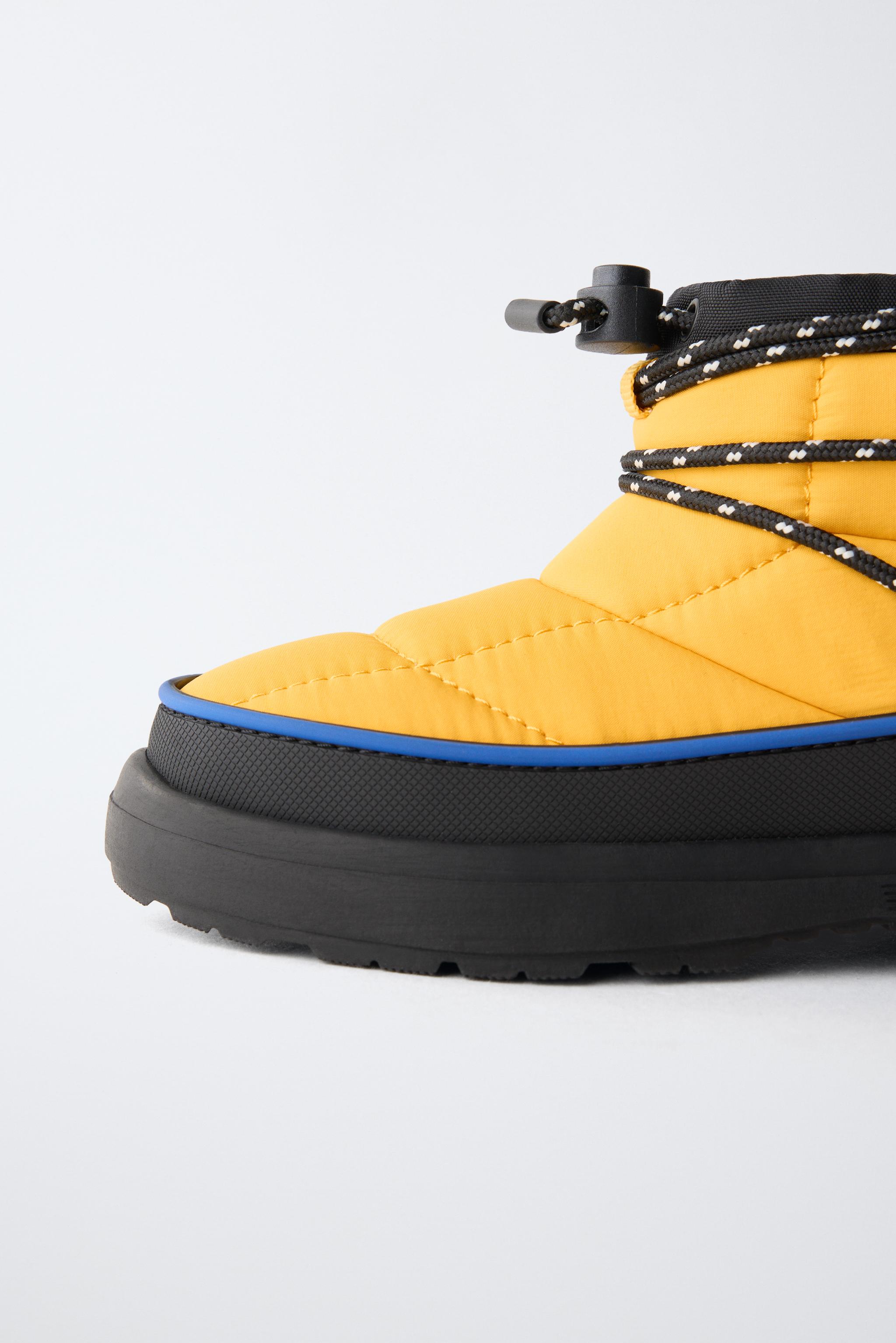 WATER REPELLENT PADDED ANKLE BOOTS