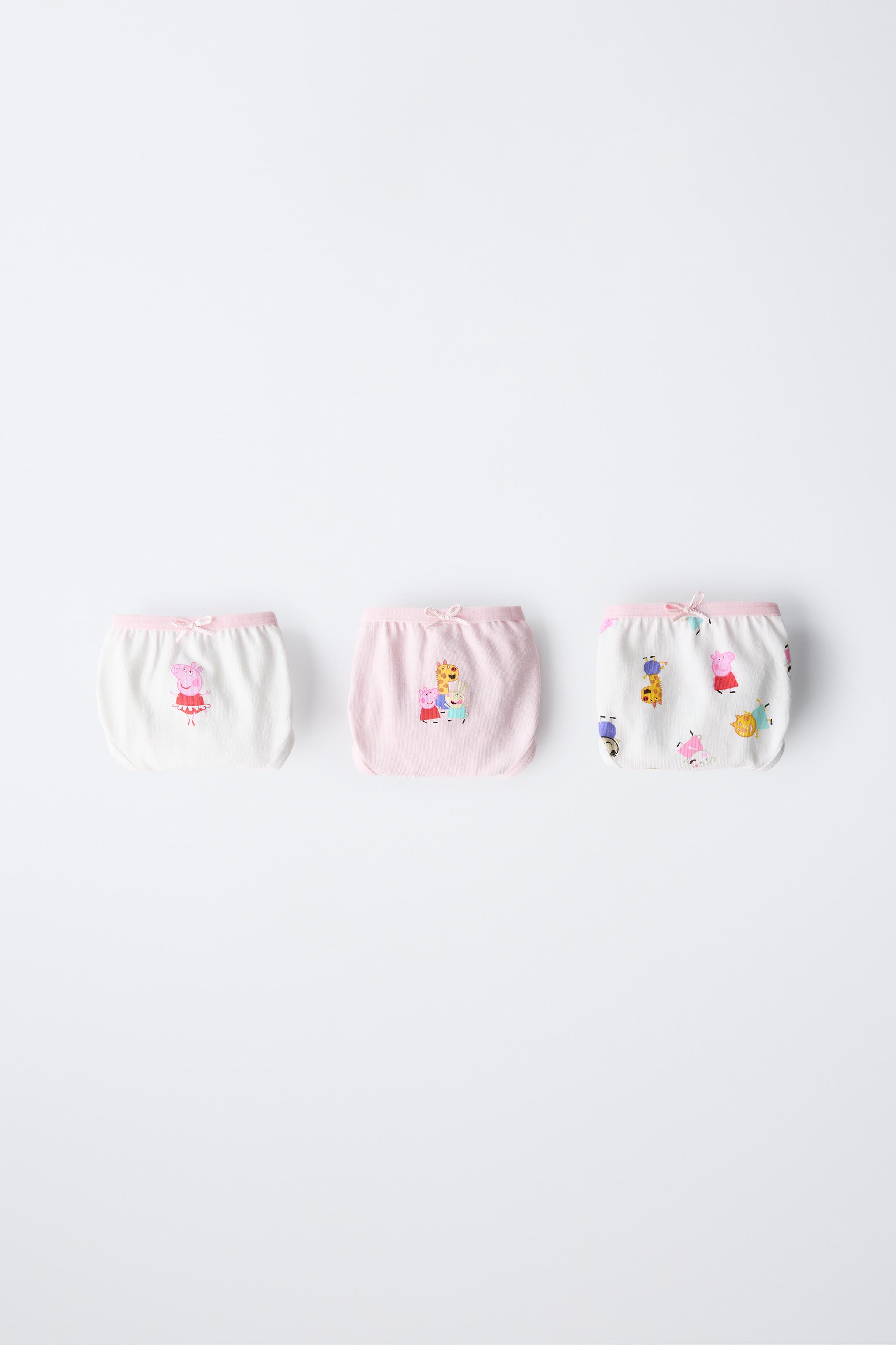 2-6歳/ PEPPA PIG ™ ショーツ 3枚セット - ピンク | ZARA Japan