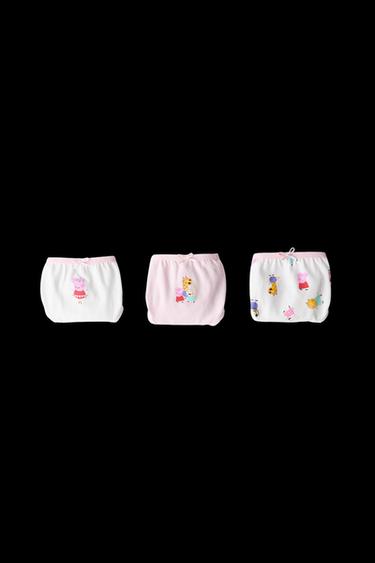 2-6 AÑOS/ PACK TRES BRAGUITAS PEPPA PIG ™ - Rosa de Zara - Imagen 0