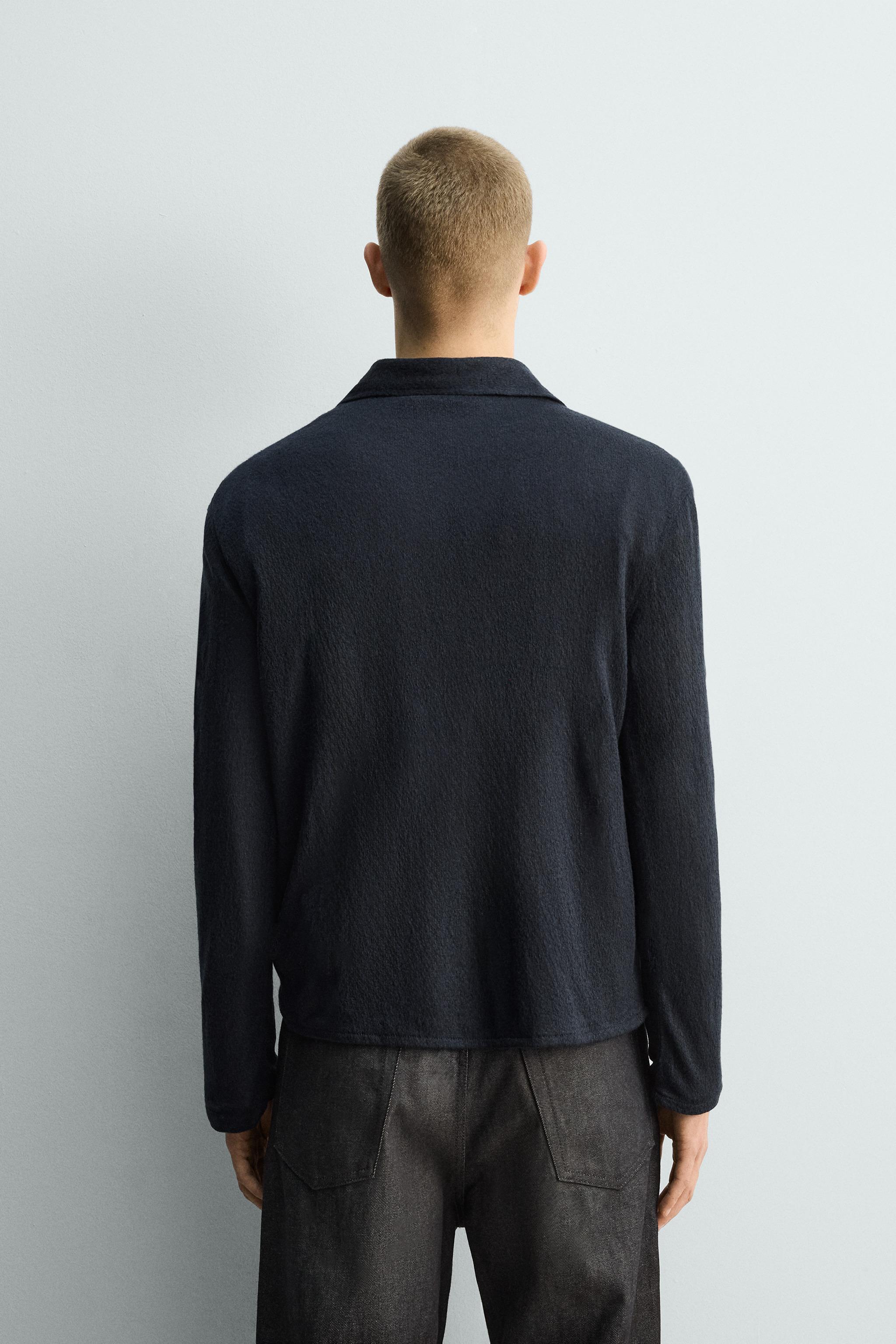 TEXTURED POLO SHIRT