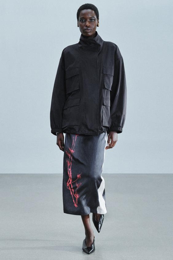 JACK MET ZAKKEN ZW COLLECTION - Zwart van Zara - Afbeelding 0