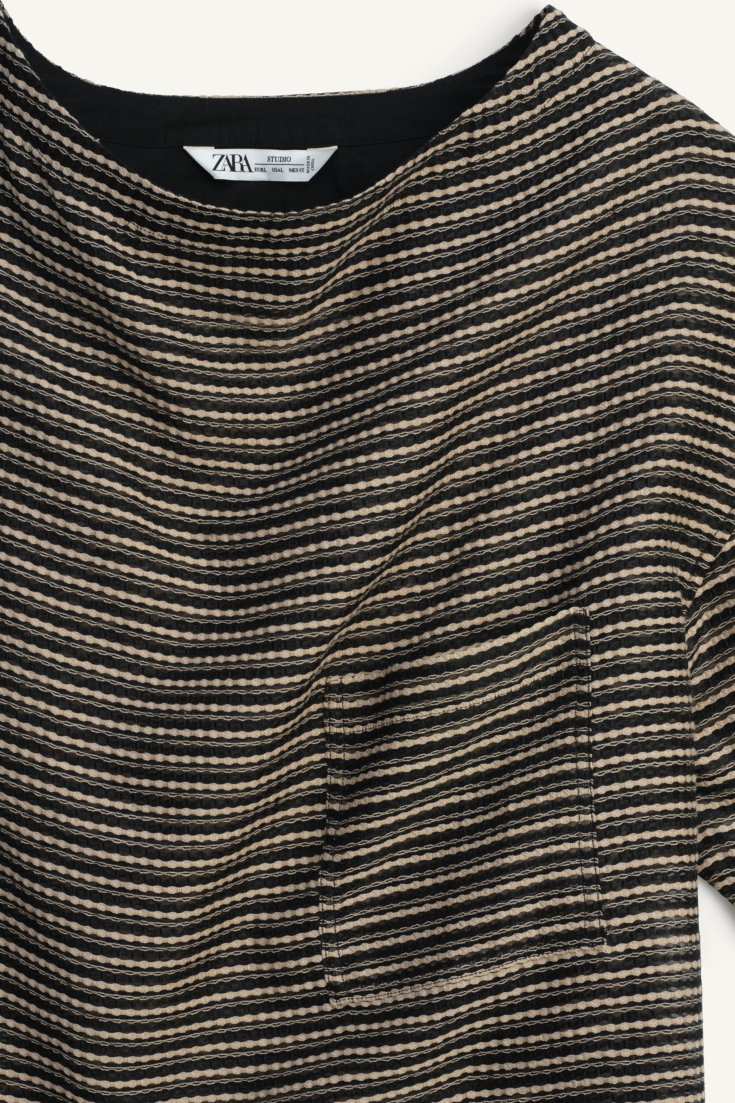 LIMITED EDITION JACQUARD SHIRT - striped | ZARA United States