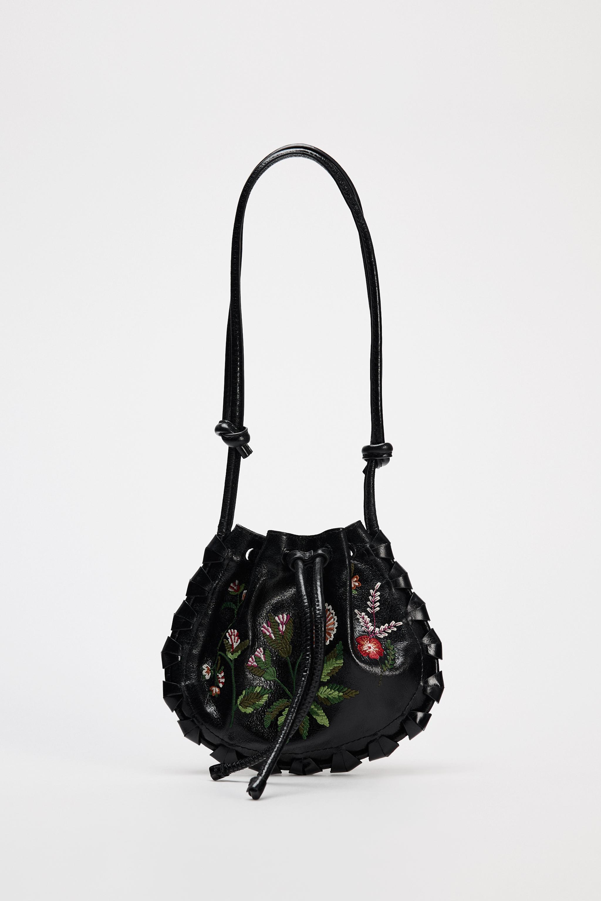 Strap bag zara on sale