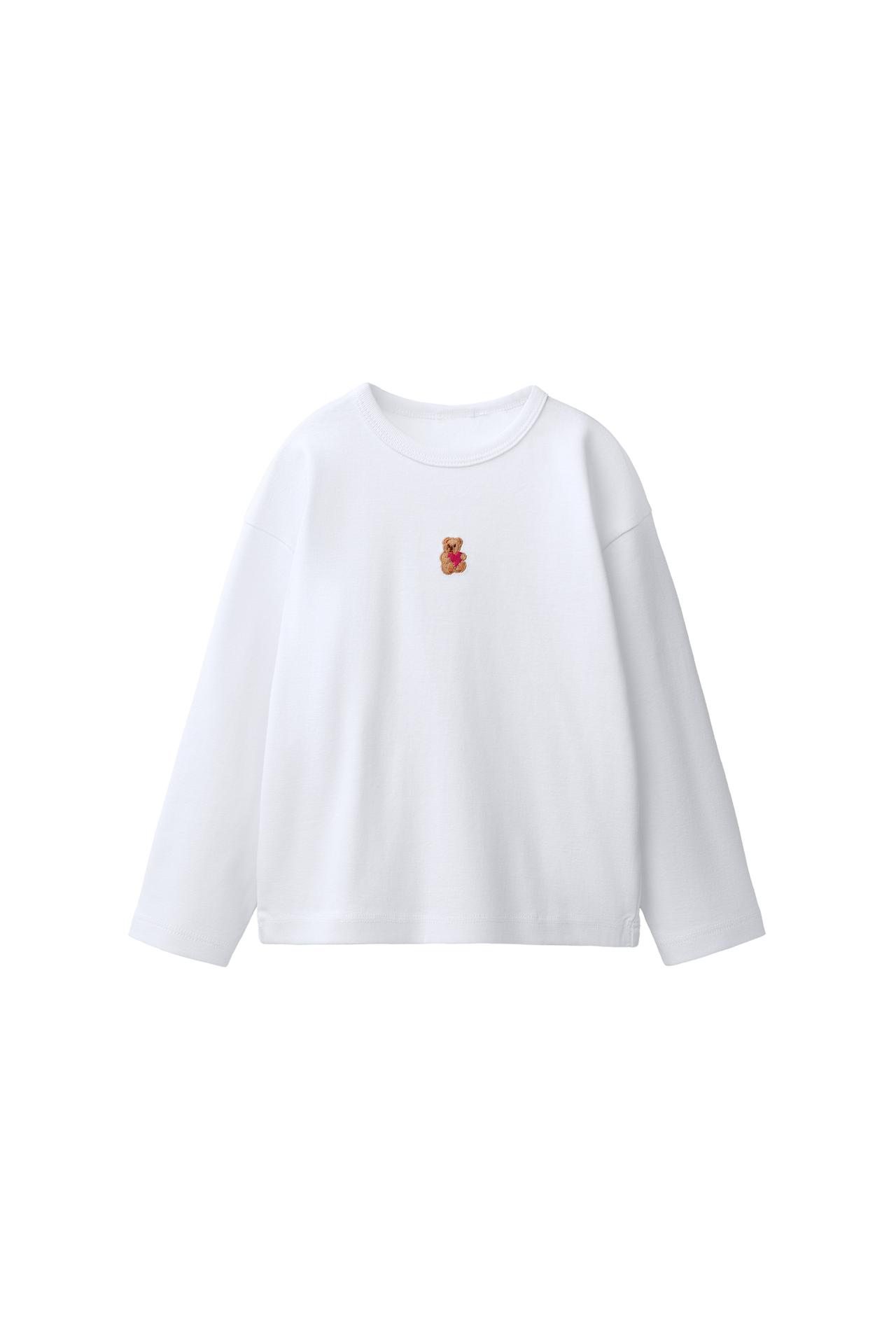 EMBROIDERED ANIMAL T-SHIRT — White