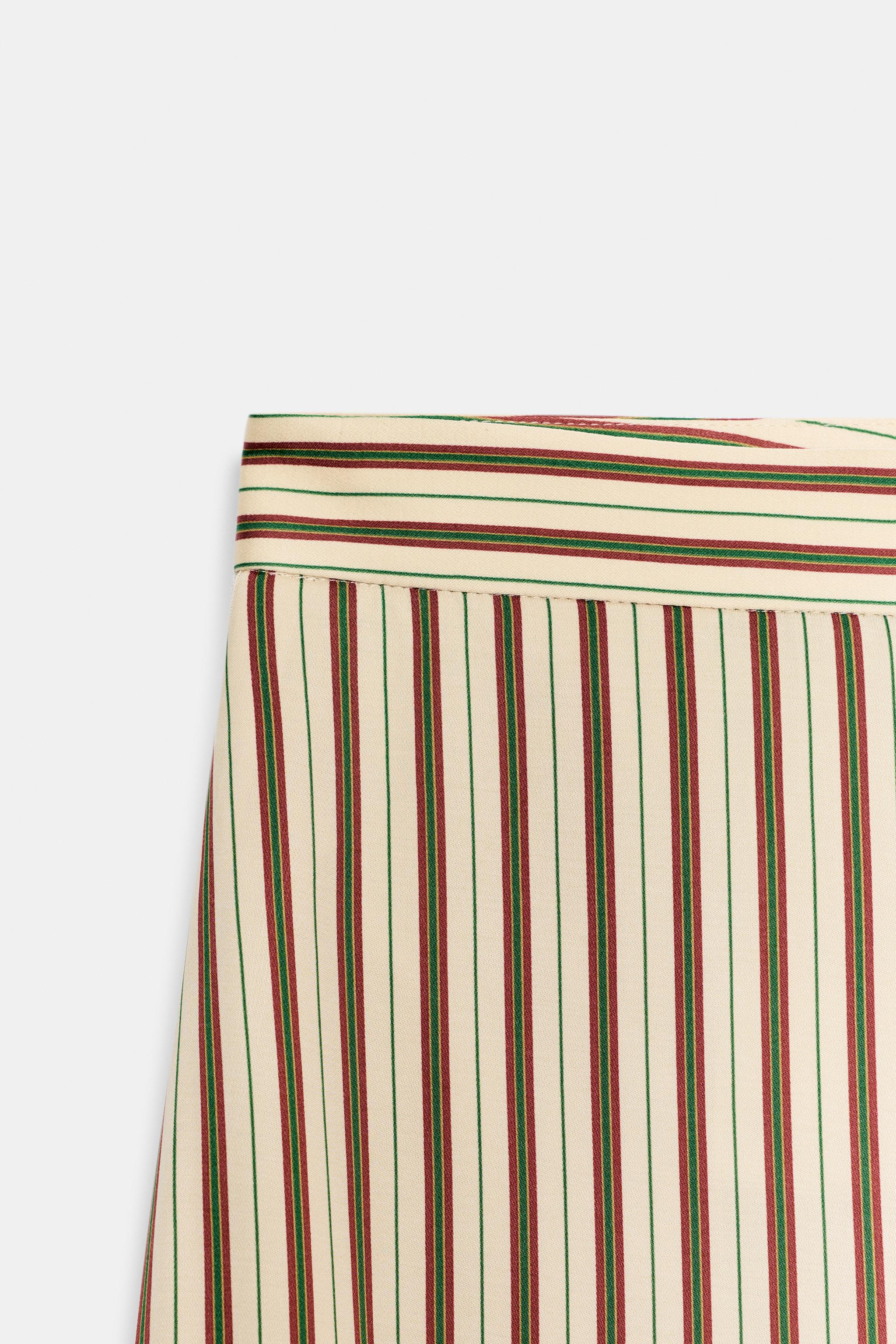 ZW COLLECTION STRIPED BALLOON PANTS