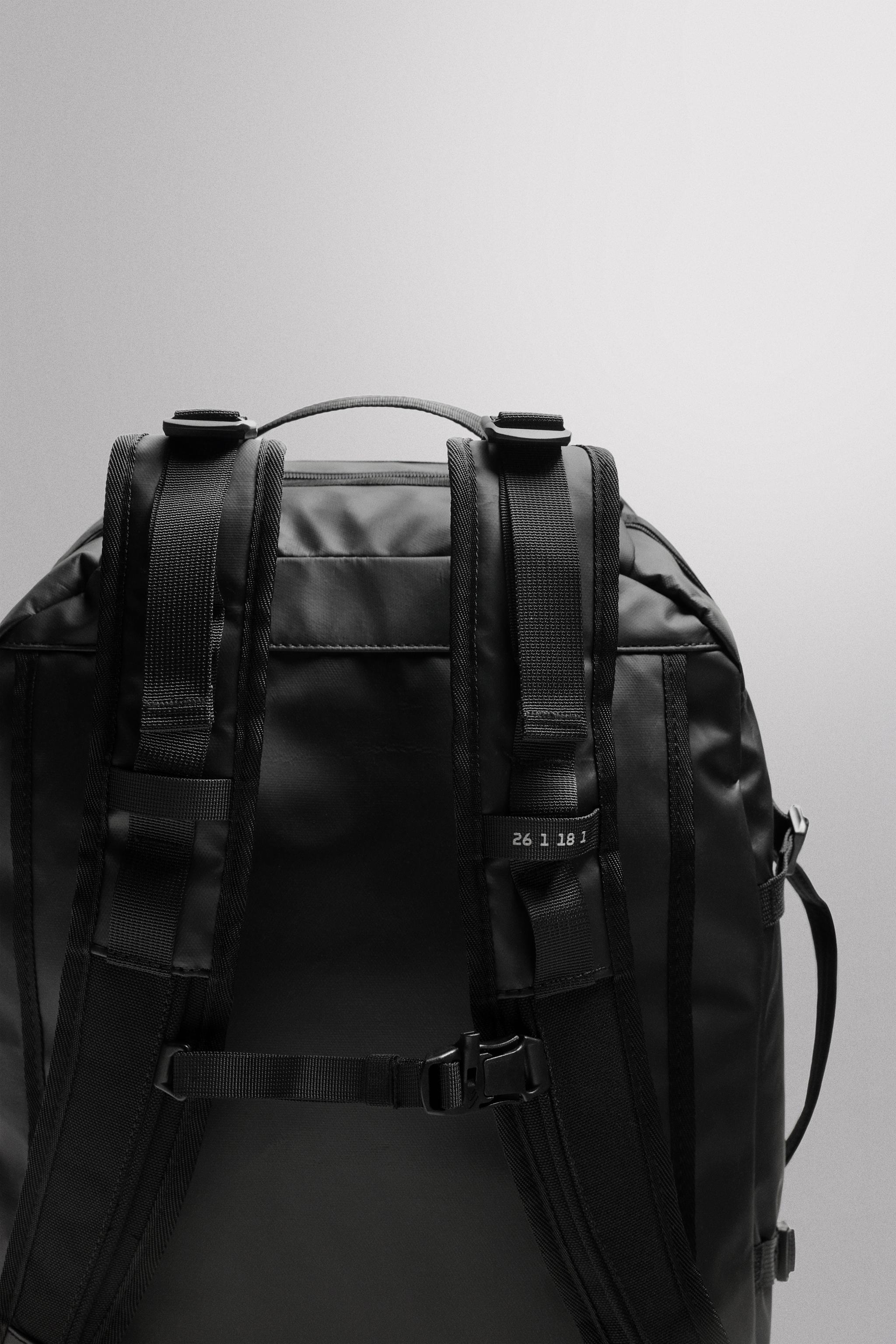 MULTIFUNCTIONAL SPORTS DUFFLE BAG - Black | ZARA Canada
