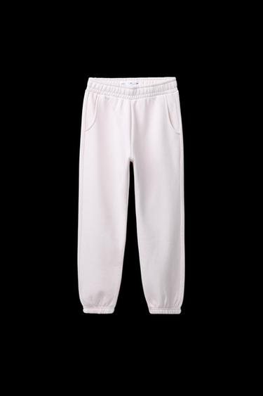 BASIC FLEECE JOGGING TROUSERS - Pink by Zara