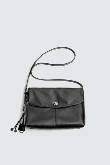 BANDOLERA SOLAPA - Negro de Zara