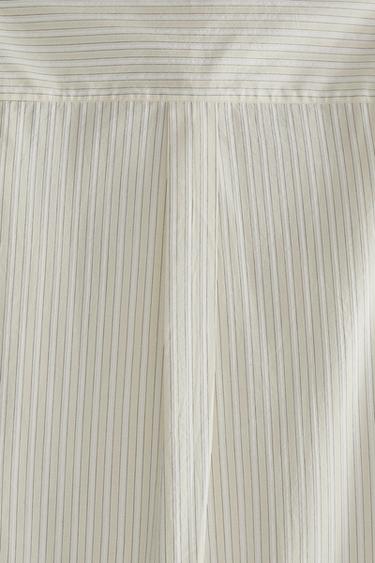 STRIPED SHIRT - Ecru by Zara - Image 3