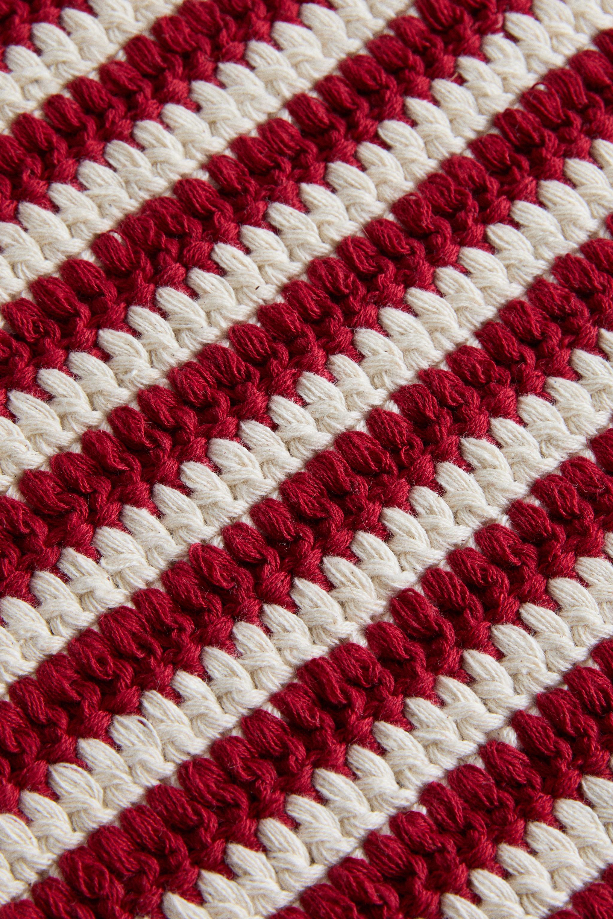 SET DE TABLE POISSON CROCHET