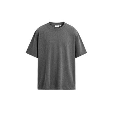ORIGINS HEAVYWEIGHT SHORT SLEEVE T-SHIRT - Grey marl by Zara