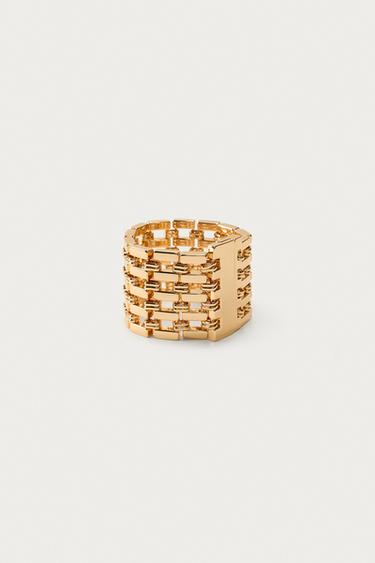 PULSERA METÁLICA CADENA MARISA BERENSON X ZARA - Dorado de Zara