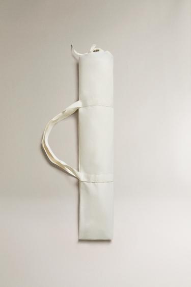 PARASOL DE PLAGE BORD CONTRASTANT (ø 160CM) - Écru de Zara - Image 5