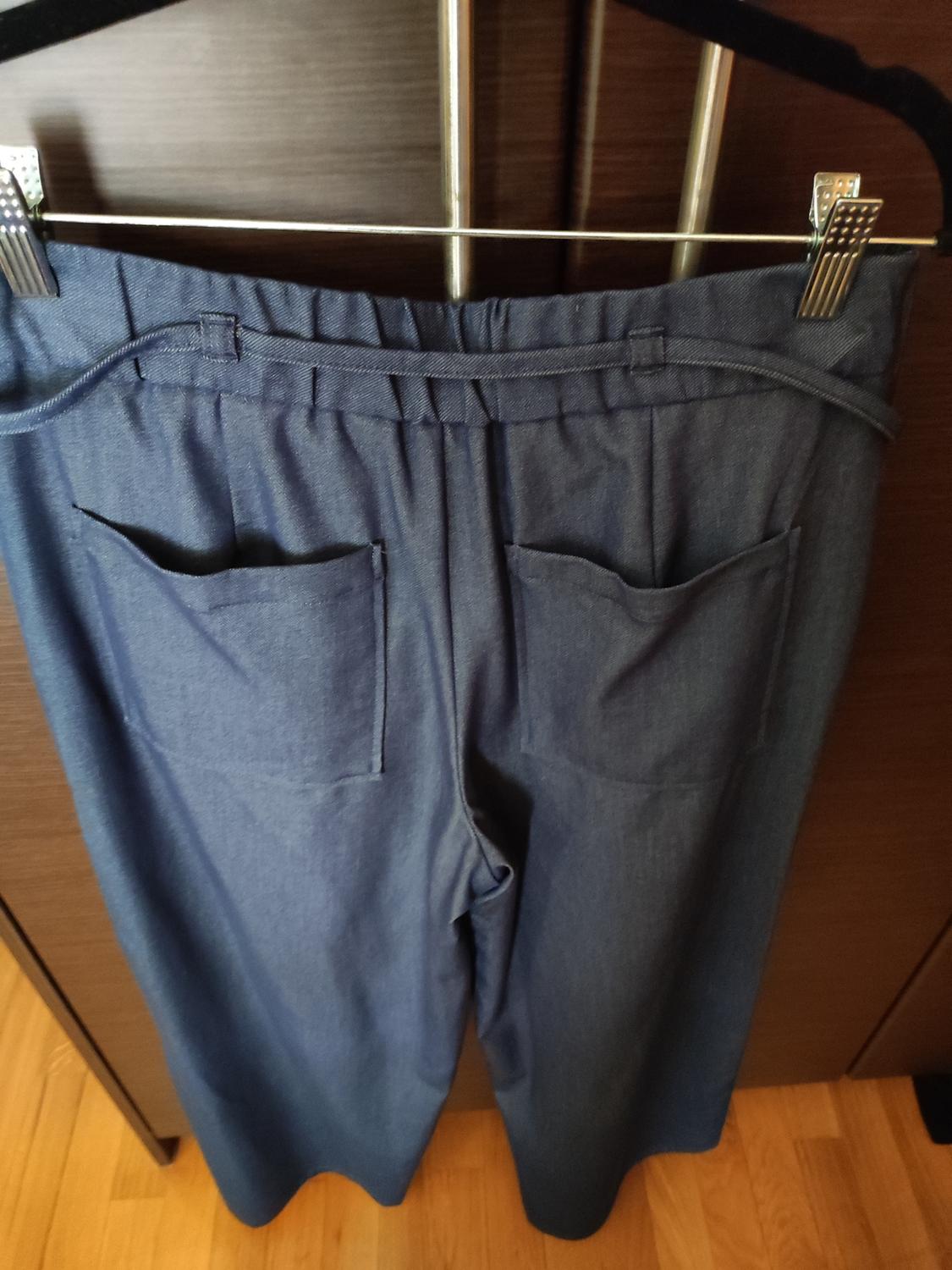 WIDE-LEG TROUSERS WITH ELASTIC WAISTBAND - Image 7