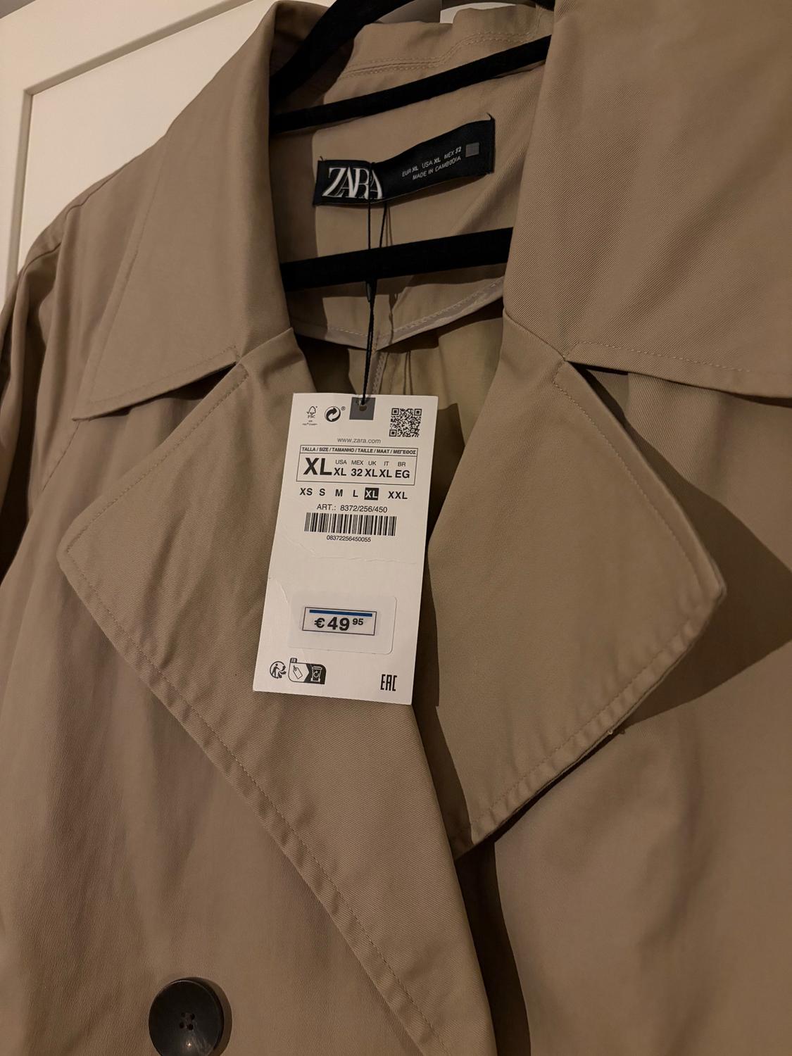 SHORT TRENCH COAT - Image 2