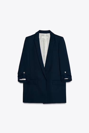 BLAZER MANGA REMANGADA - Marino de Zara