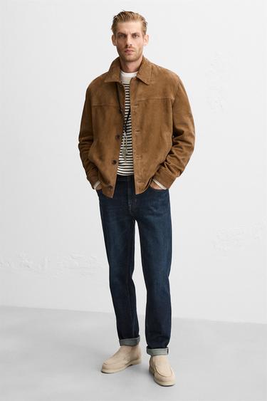 КОЖАНЫЕ БОТИНКИ В СТИЛЕ КЭЖУАЛ — Песочно-коричневый от Zara — изображение 0