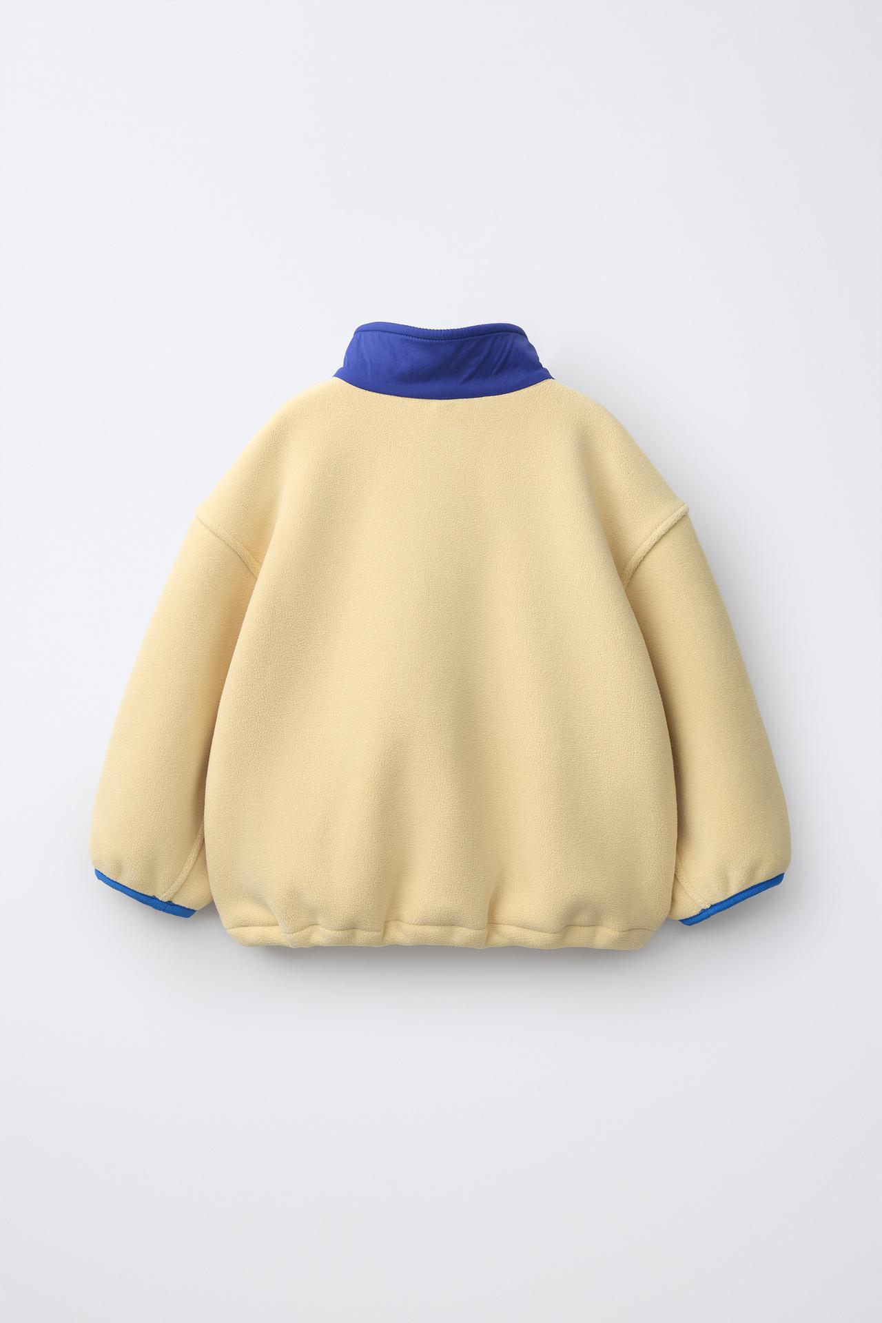 FRUIT OF THE LOOM™ LABEL FLEECE SWEATSHIRT — Yellow