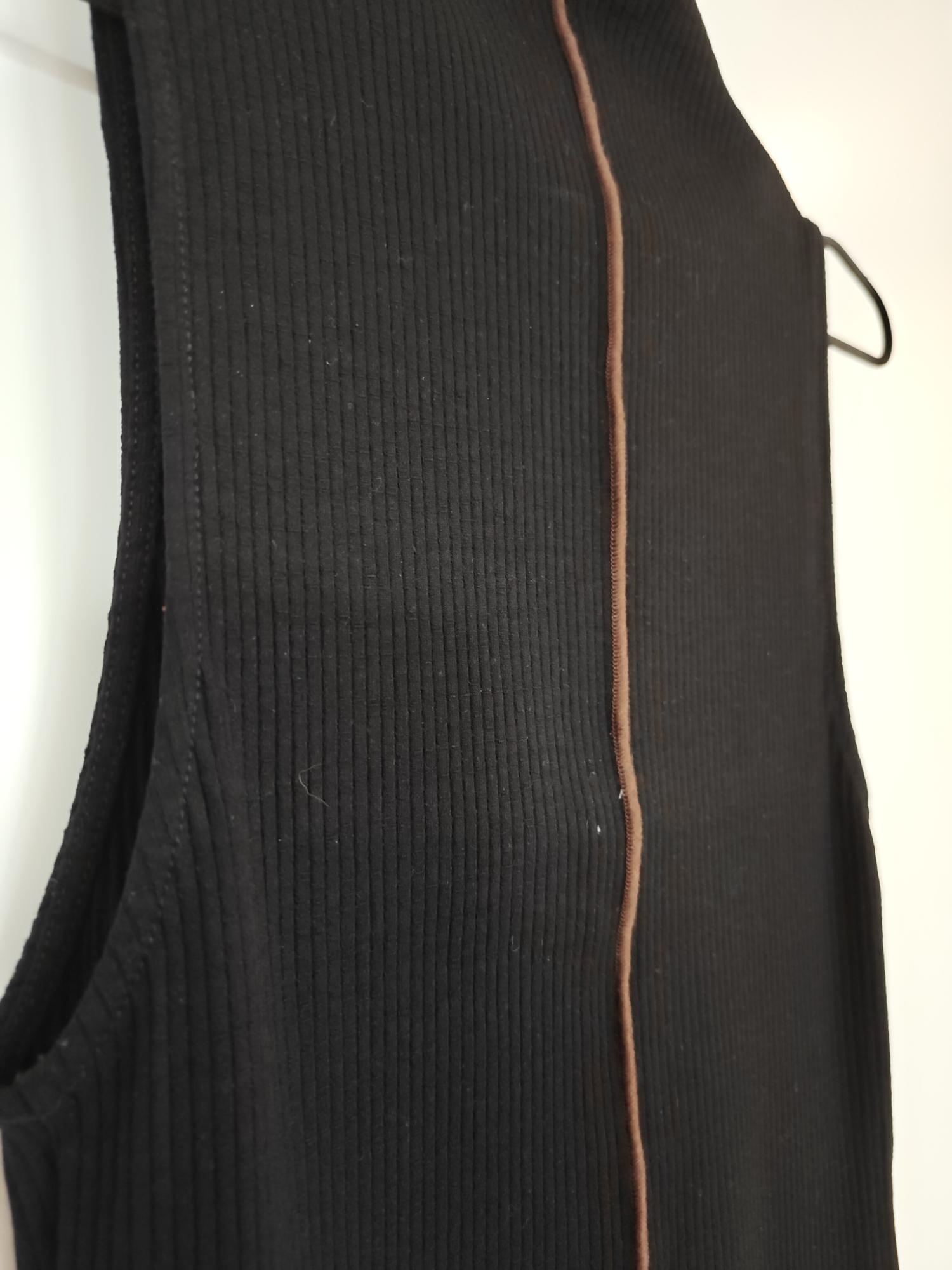 HALTER DRESS WITH SEAM DETAIL