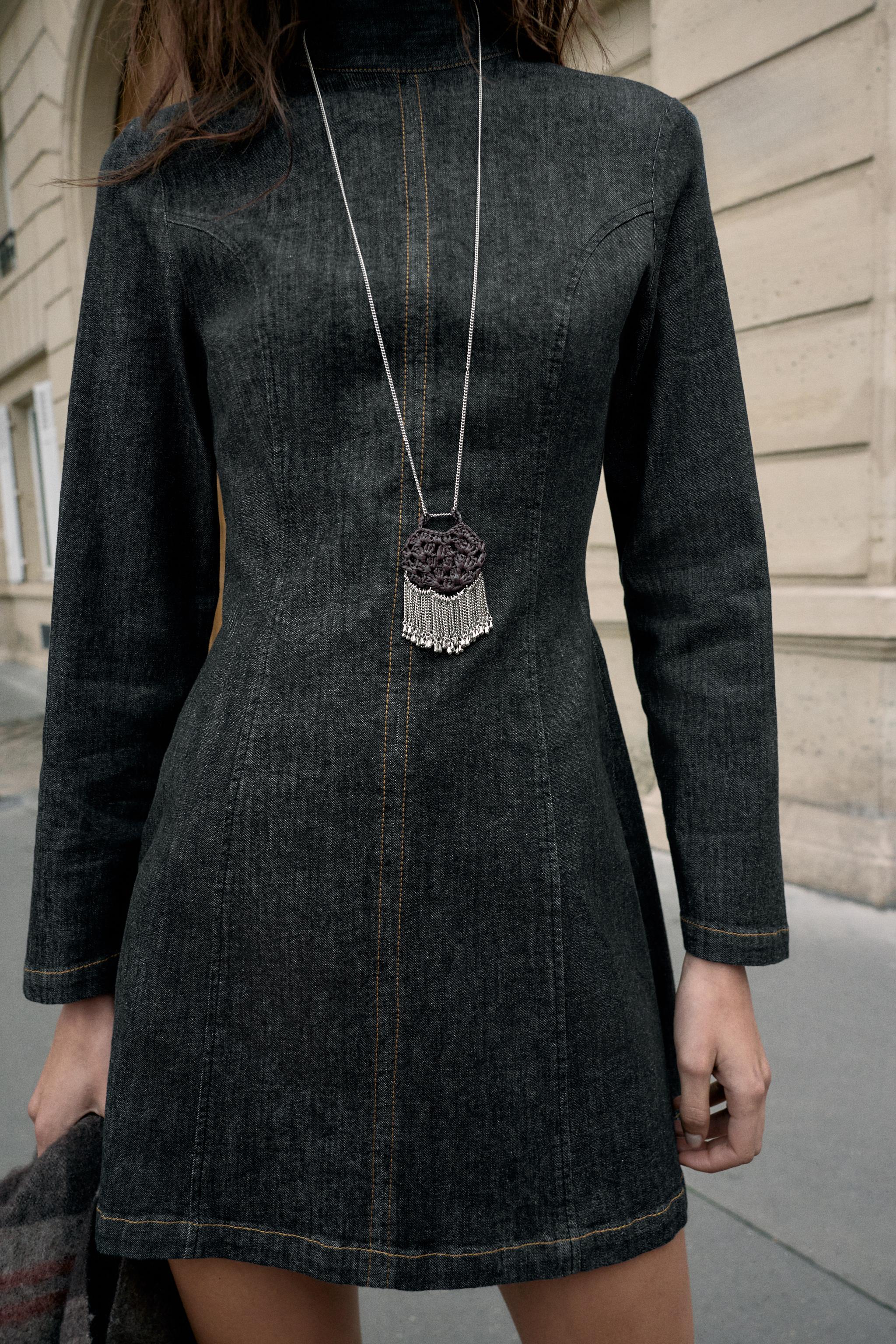 ROBE COURTE EN JEAN Z1975