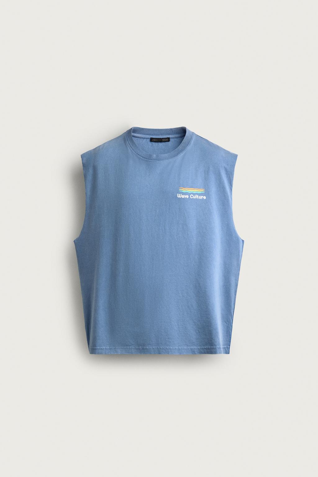 Relaxed Fit California Print Tank Top — Men's