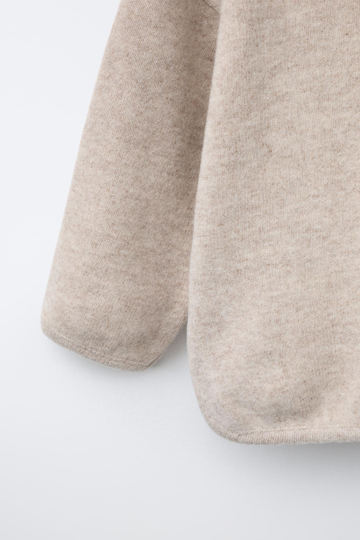 Детская футболка Zara Soft Touch Plain, цвет: Бежевый — фото 5