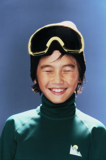 BREATHABLE THERMAL T-SHIRT SKI COLLECTION - Sea green by Zara