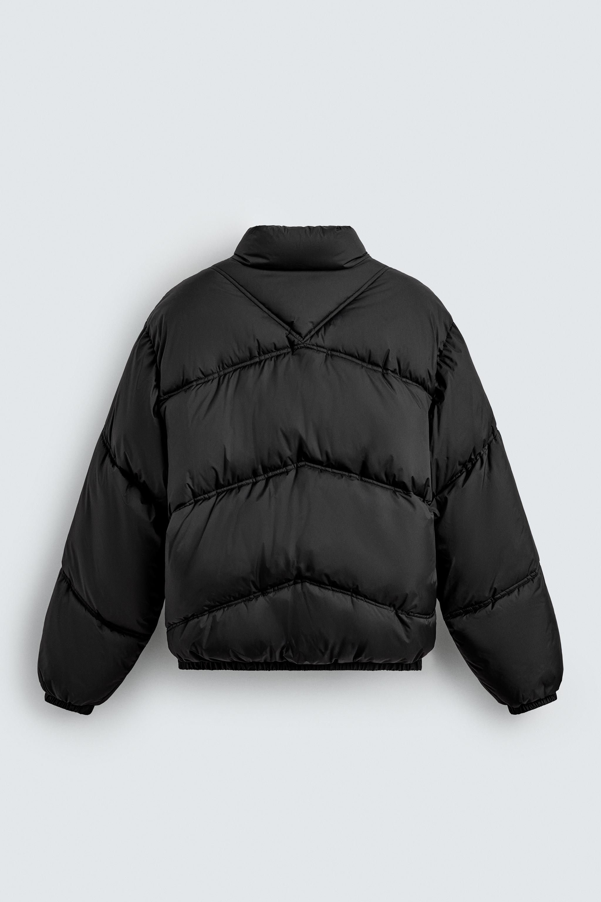 テクニカルキルティングジャケット - ブラック | ZARA Japan / 日本