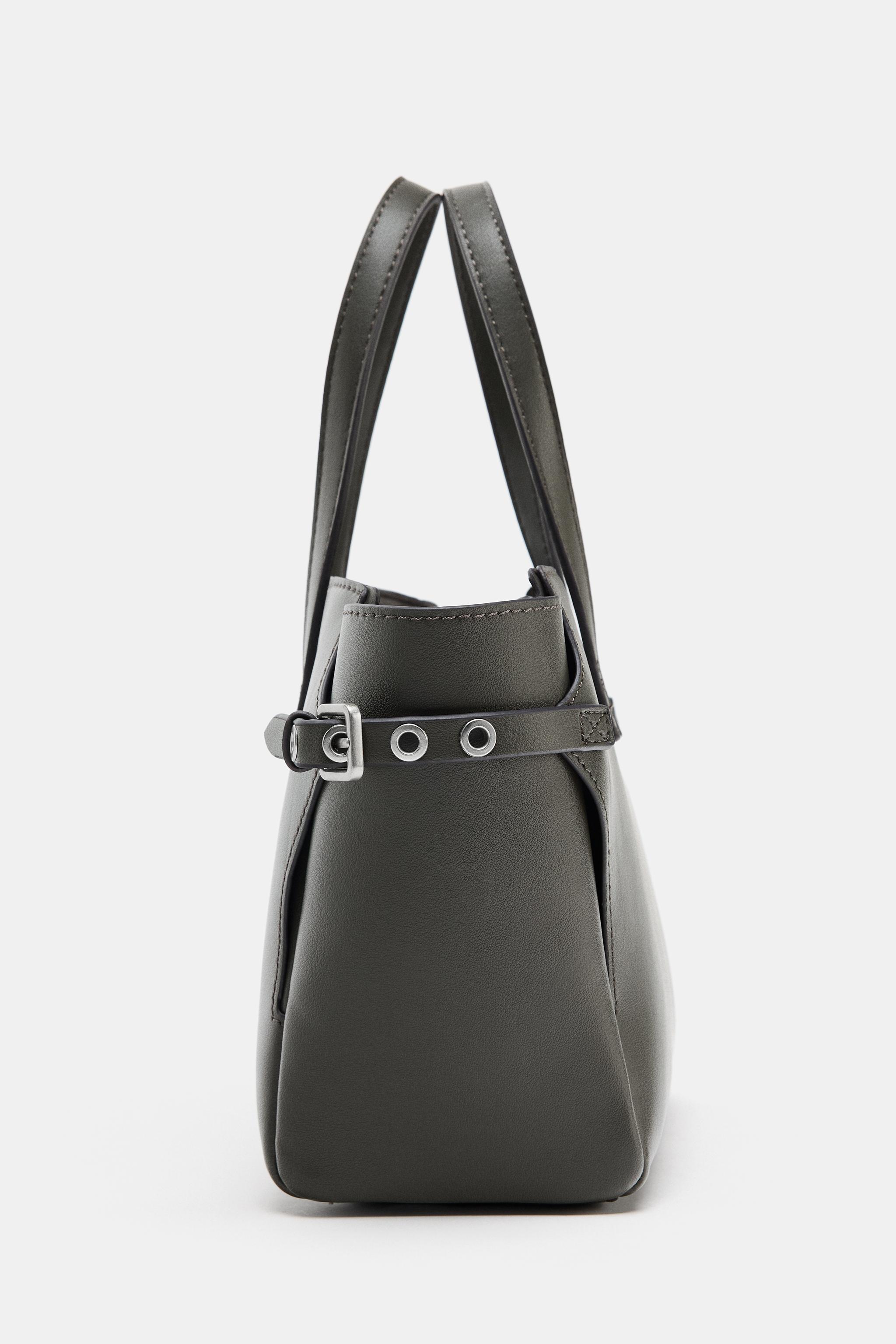 MINI SHOPPER BAG - Gray | ZARA Canada