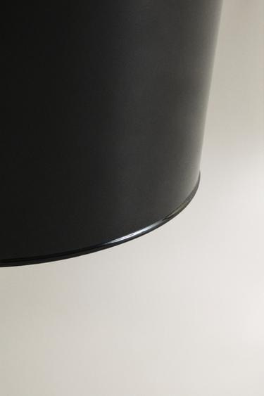 SEAU MÉTALLIQUE - Noir de Zara - Image 3