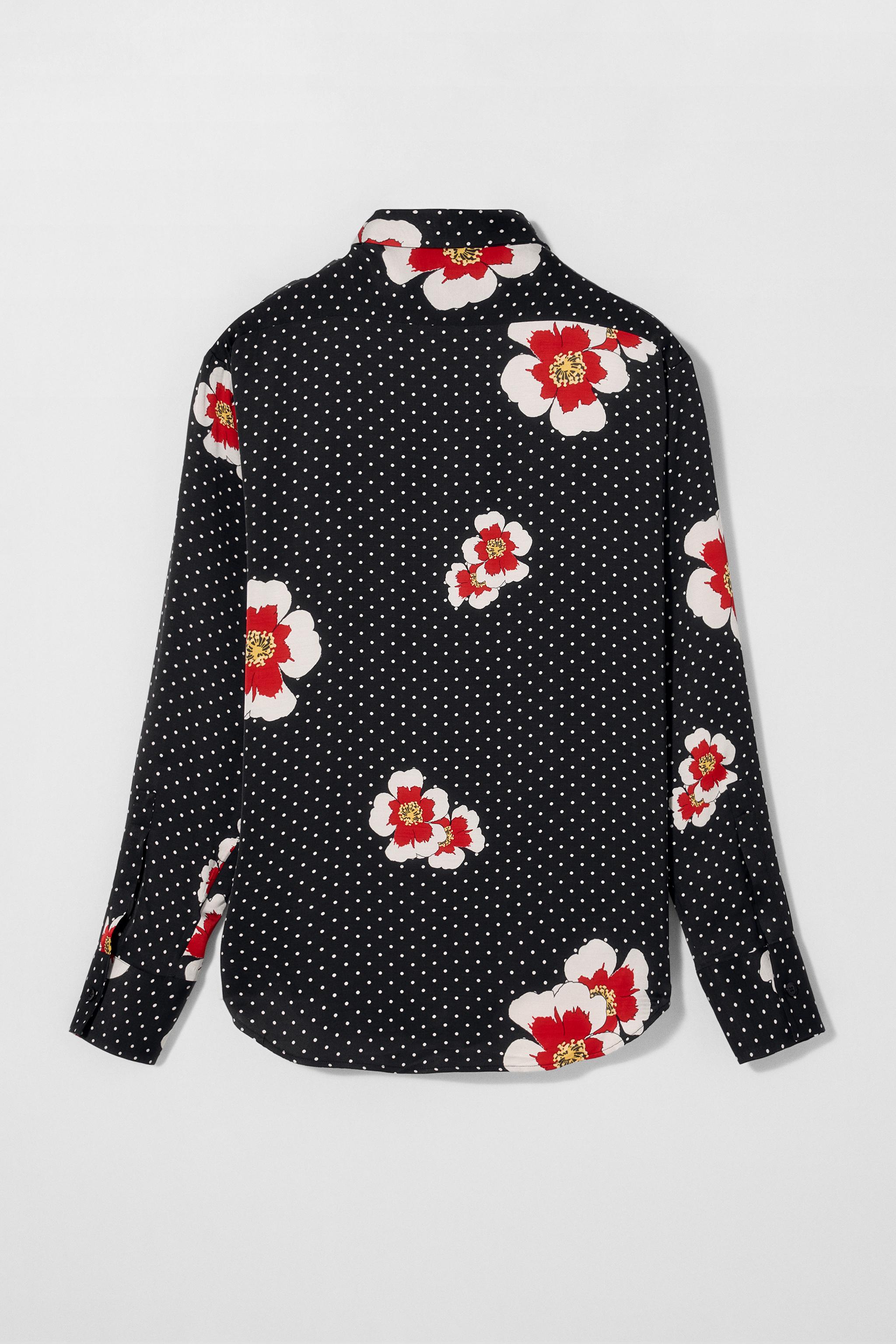 CHEMISE À POIS BOBBY GILLESPIE X ZARA