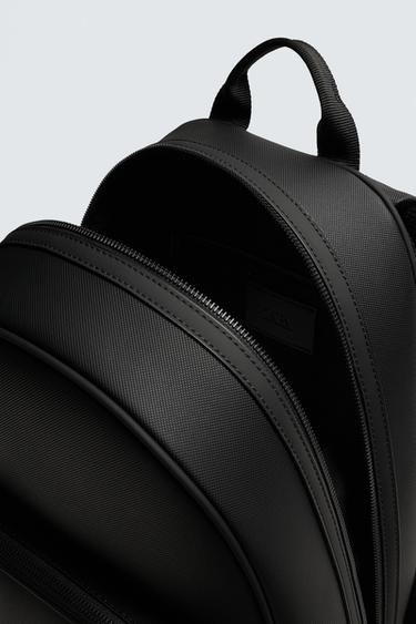 SAC À DOS TEXTURÉ - Noir de Zara - Image 5