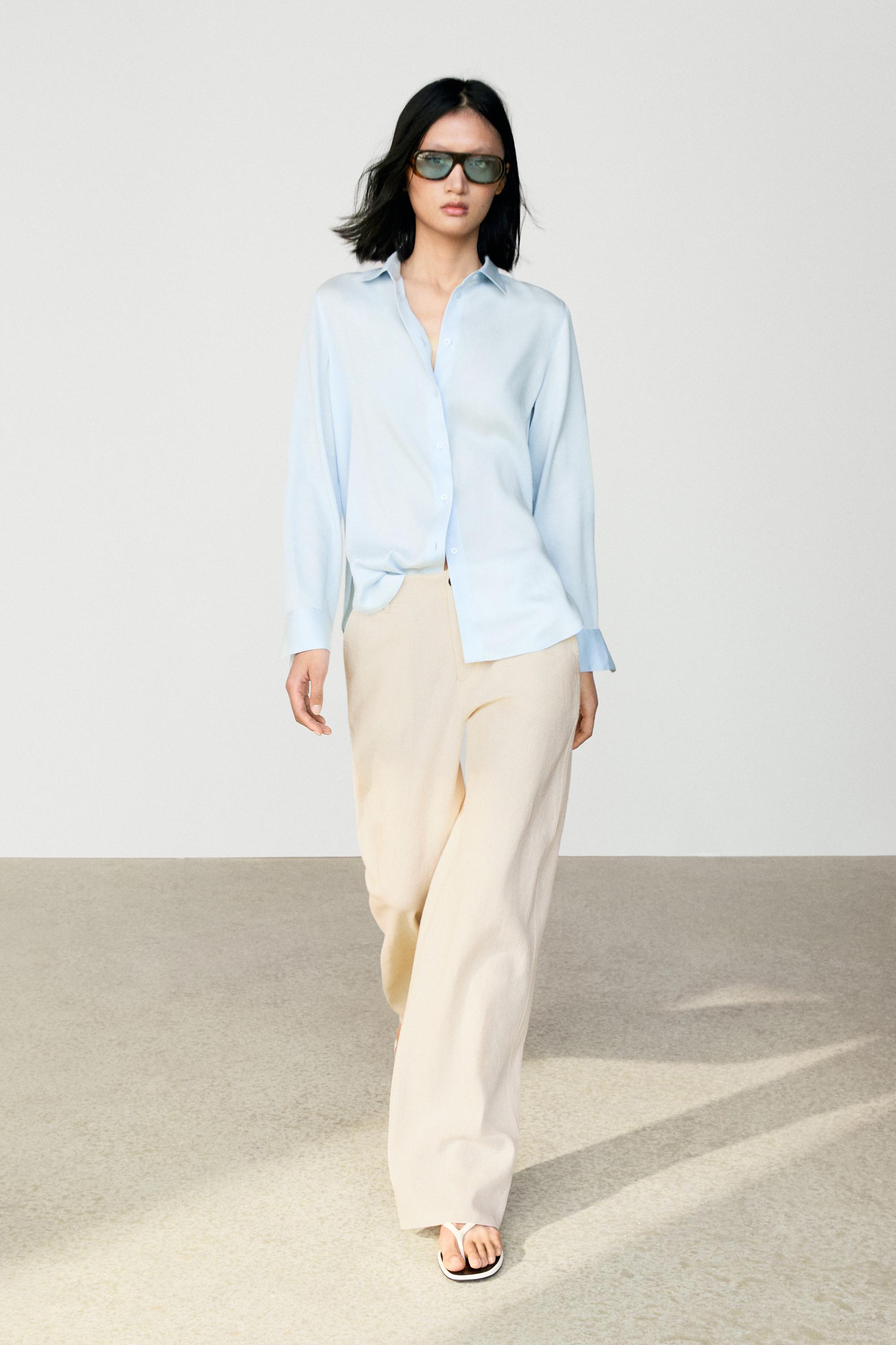 Lyocell flowing shirt