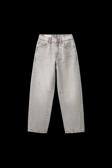 Zara BAGGY JEANS - Light gray - Image 0
