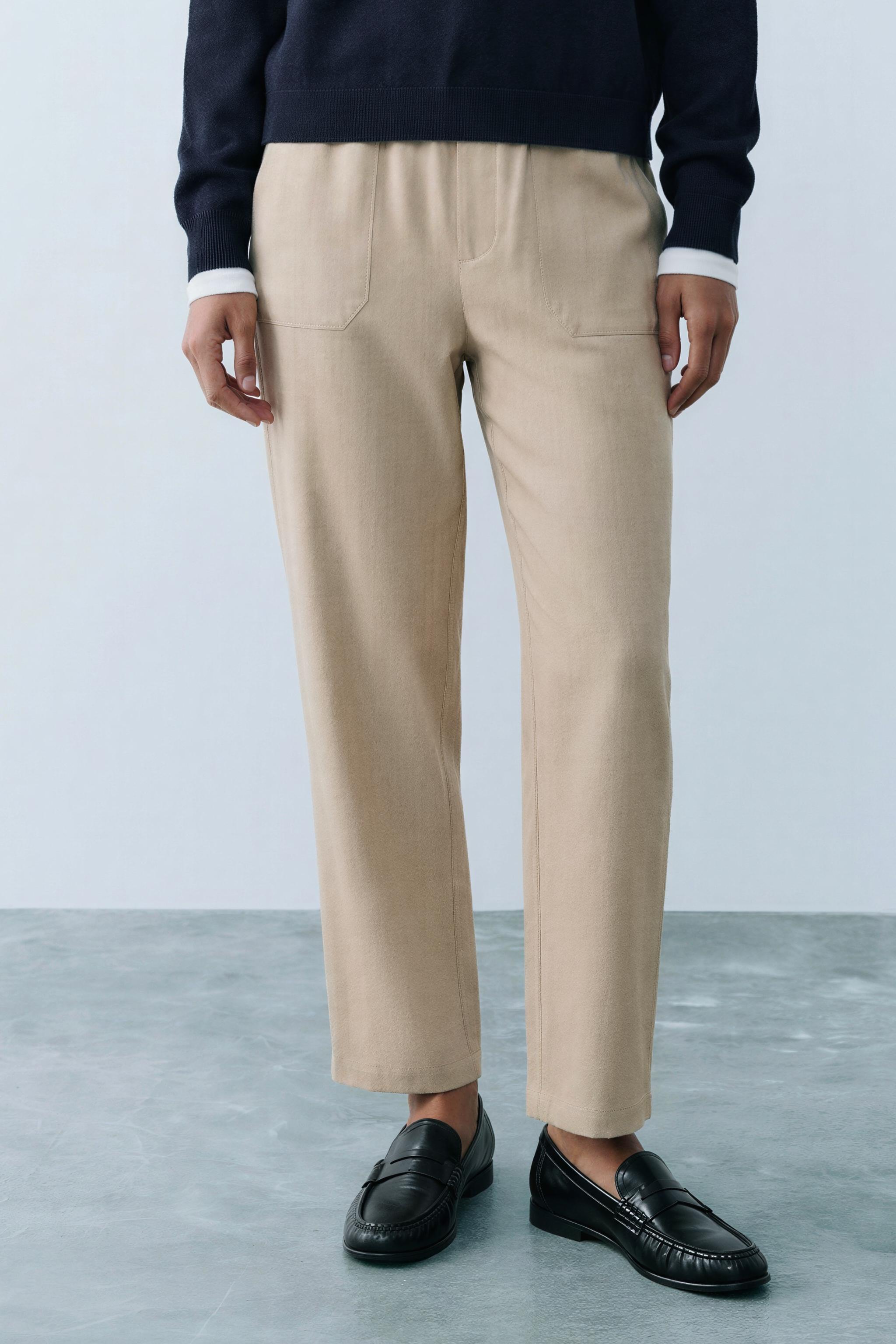 ELASTIC-WAIST PANTS - thumbnail 2