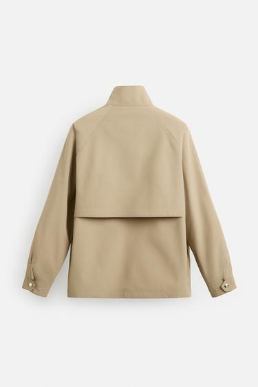 PARKA LÉGÈRE DÉPERLANTE - Sable de Zara - Image 8