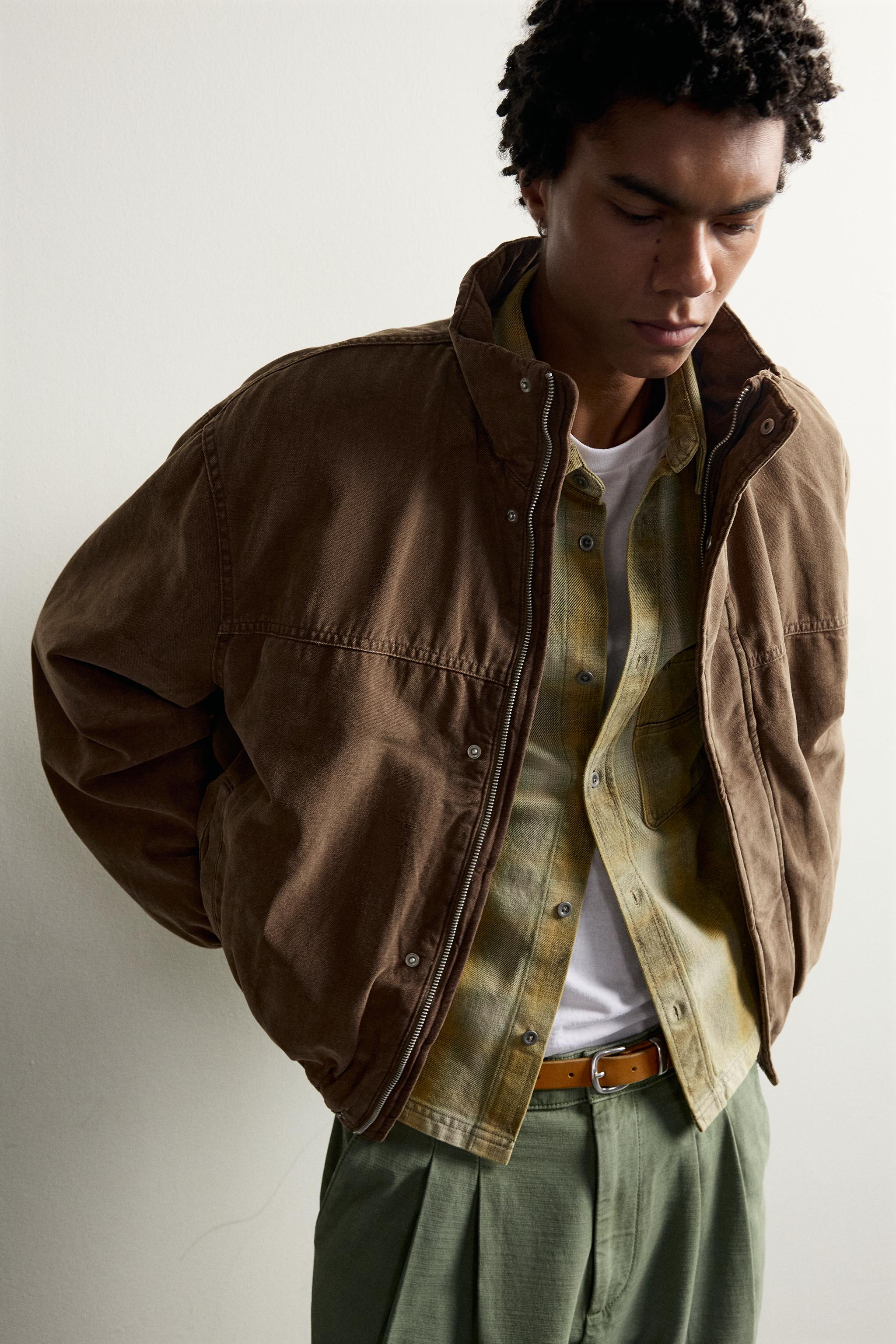 BLOUSON MATELASSÉ LAVÉ