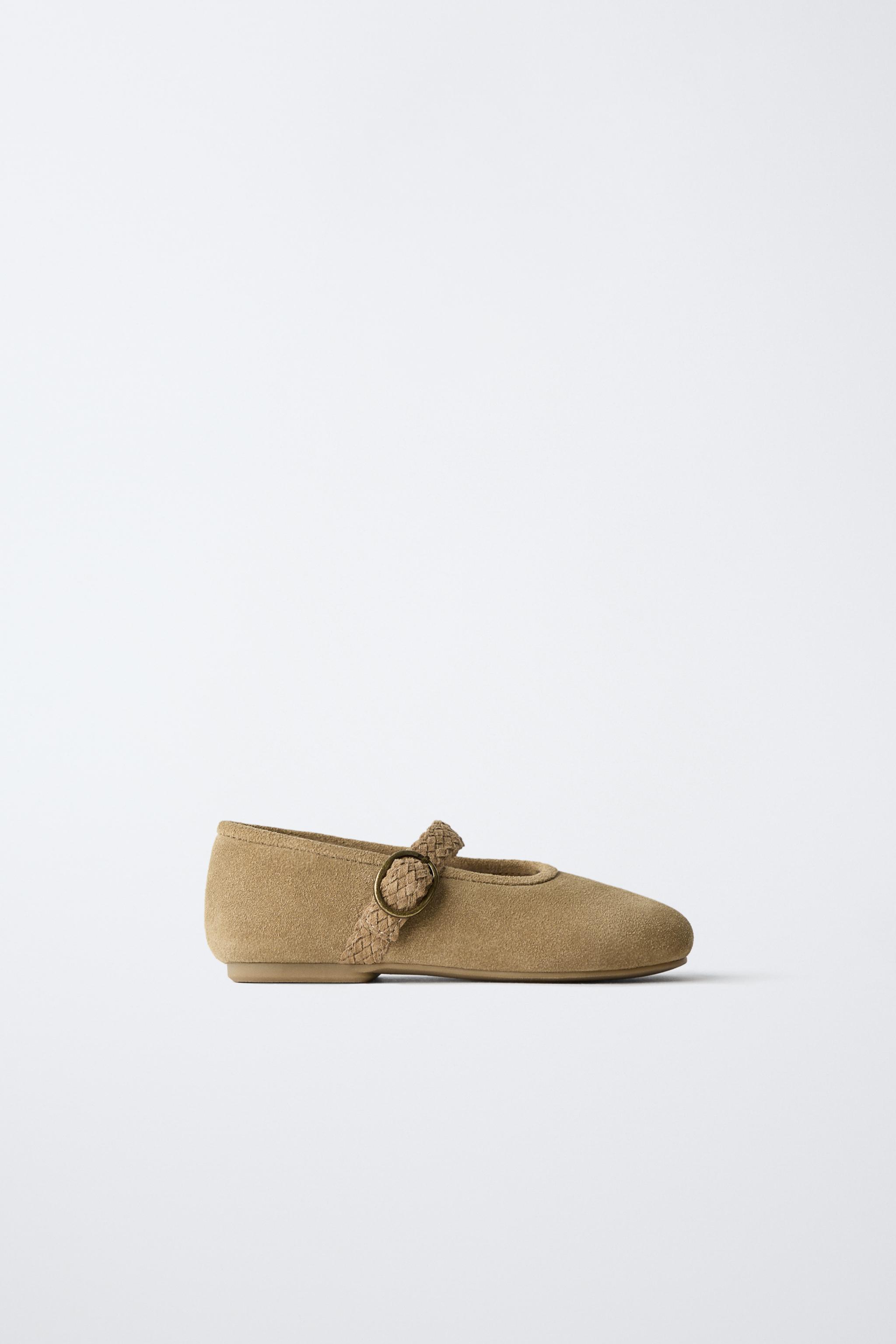BALLERINES EN CUIR