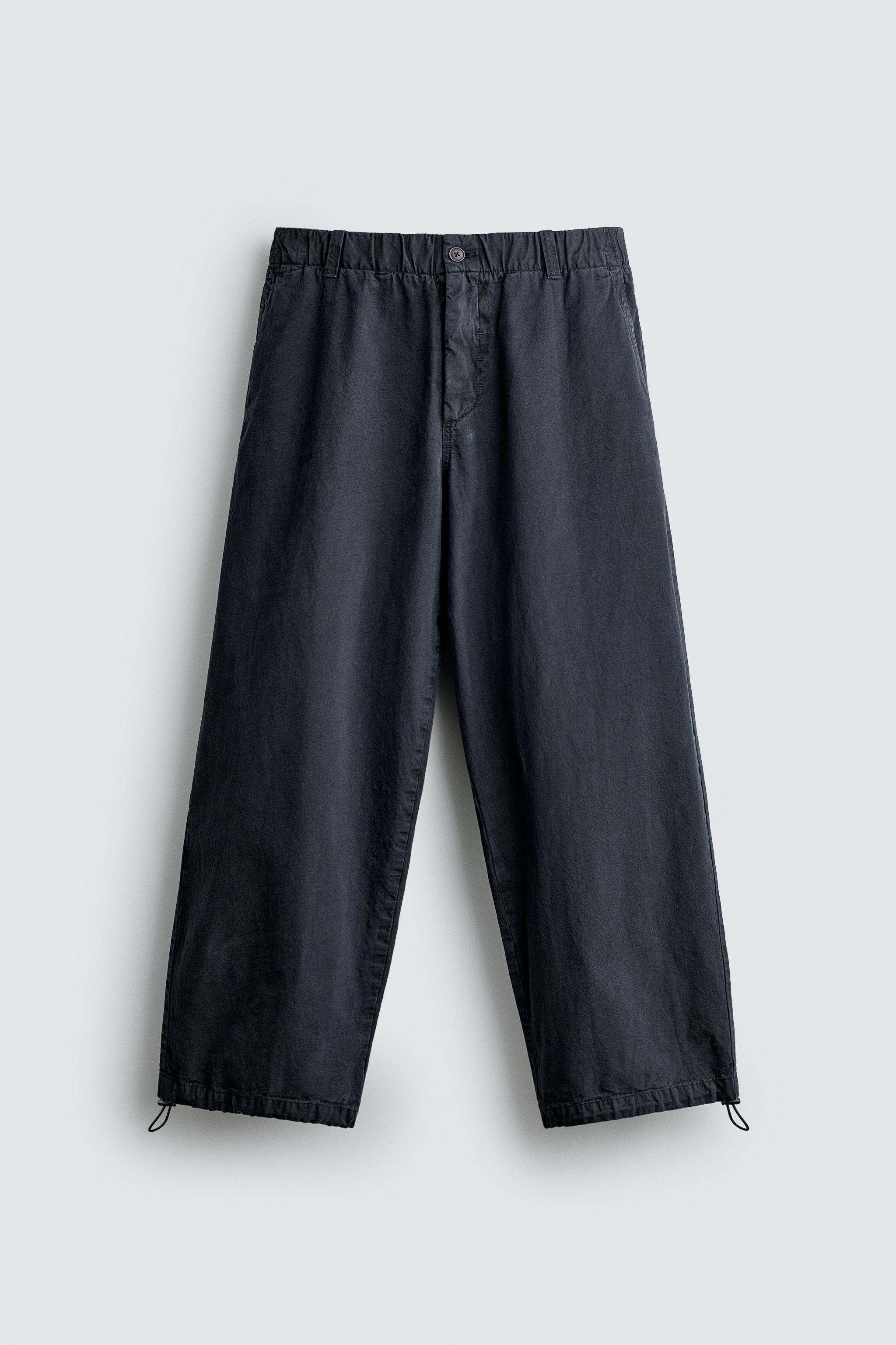 PANTALON PARACHUTE COUPE DÉCONTRACTÉE