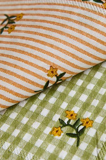 FLOWER PAPER NAPKINS (PACK OF 30) - Green by Zara - Image 4