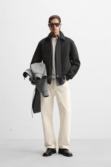 CAZADORA TÉCNICA CONFORT - Negro de Zara - Imagen 0