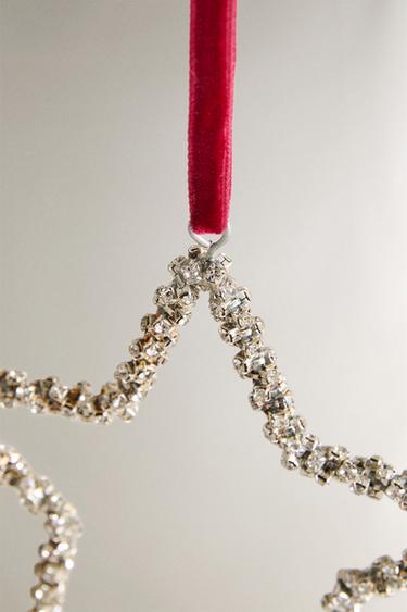 DÉCORATION SAPIN STRUCTURE ÉTOILE NOËL - Argent de Zara - Image 2