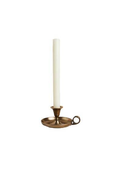 Zara GOLDEN CANDLESTICK - Golden