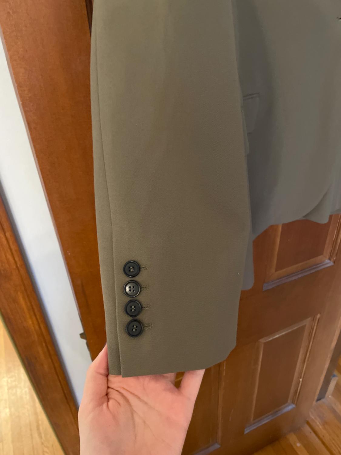 DOUBLE BREASTED BUTTONED BLAZER - Image 4
