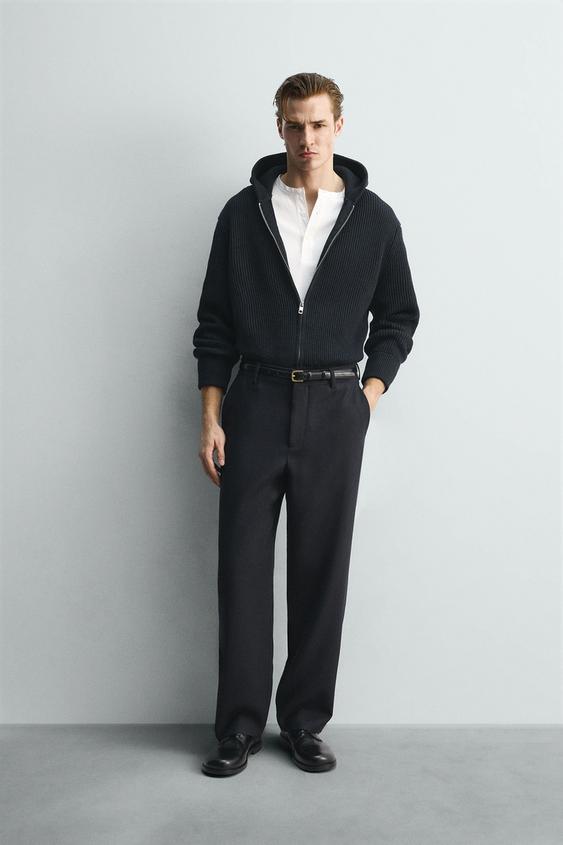 LIMITED EDITION WOOL STRAIGHT FIT PANTS